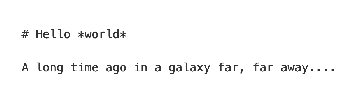 Can't tell if it's heading or body text