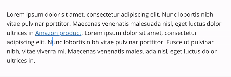 Focus cursor into a link in Typora causes a massive shift in your content due to expanding link URL that is very long