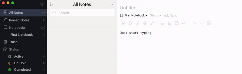 Write, edit and preview your Markdown texts in the same editor view