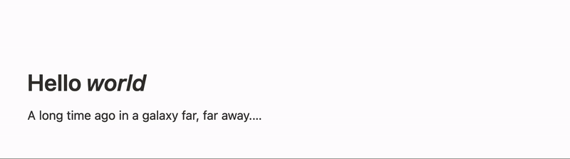 Double click on a word in a heading to bring up toolbar so you can select your desired heading type